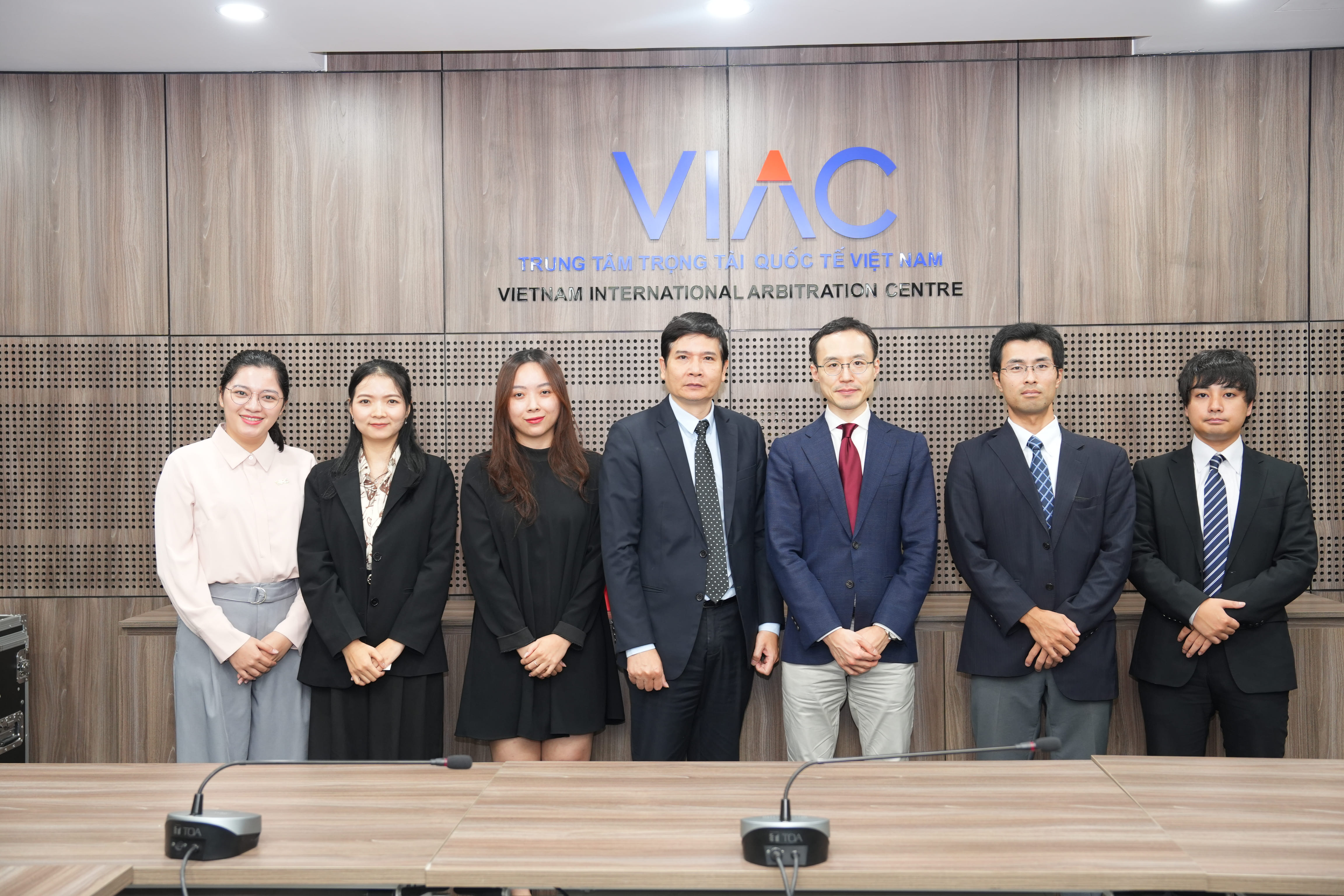 VIAC tiếp đón và làm việc cùng đoàn công tác Bộ Tư pháp Nhật Bản